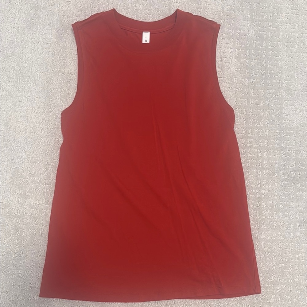 lululemon All Yours Tank size 2 in a burnt orange color